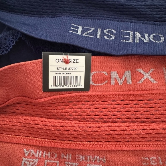 CNYX Lace Trim Panties Set - burnt orange and Blue. Better fit for medium - Picture 4 of 5